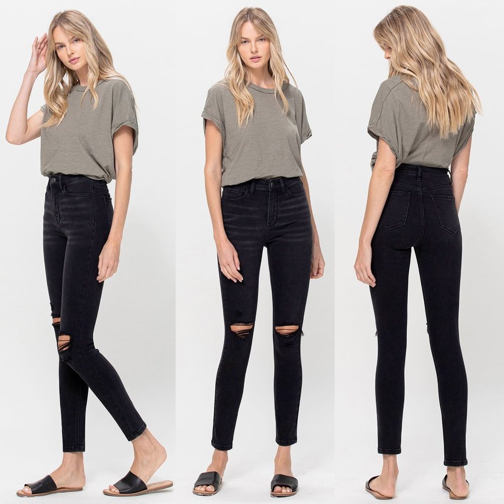 Rebel Soft High Rise Skinny Jeans